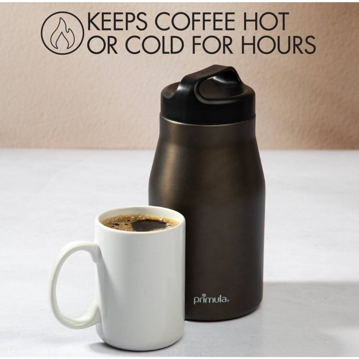 Primula Stainless Steel
Insulated Pour Over Coffee
Maker with Filter - 48 oz