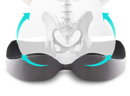 Memory Foam Car Seat Cushion for Sciatica Relief